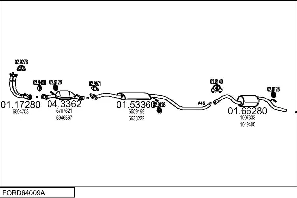 Изпускателна система MTS                 