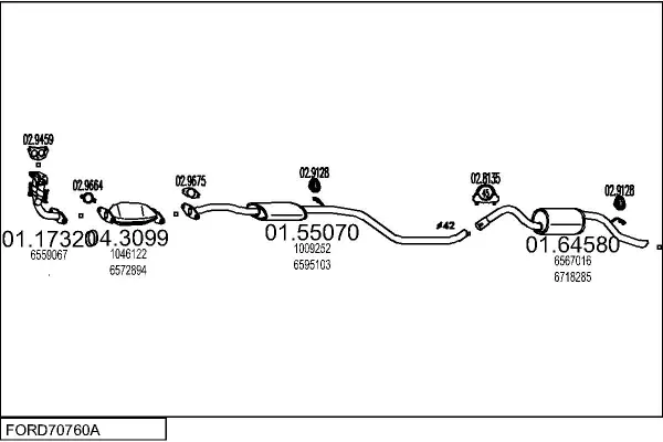 Изпускателна система MTS                 