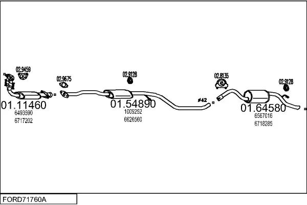 Изпускателна система MTS                 