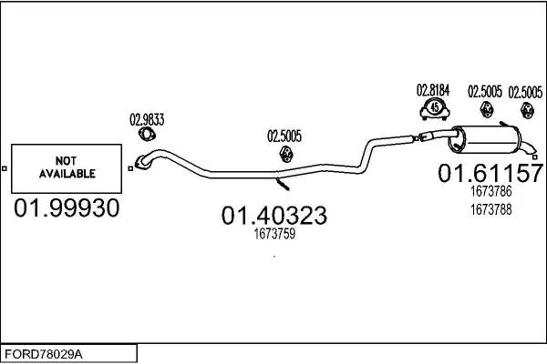 Изпускателна система MTS                 