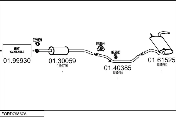 Изпускателна система MTS                 