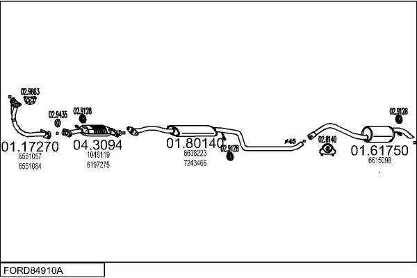 Изпускателна система MTS                 