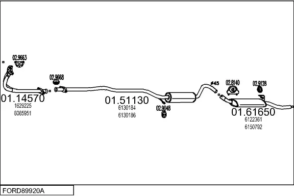 Изпускателна система MTS                 