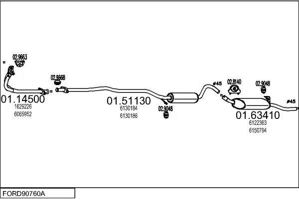 Изпускателна система MTS                 