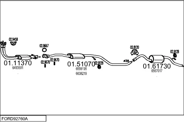 Изпускателна система MTS                 