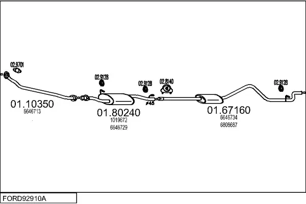 Изпускателна система MTS                 