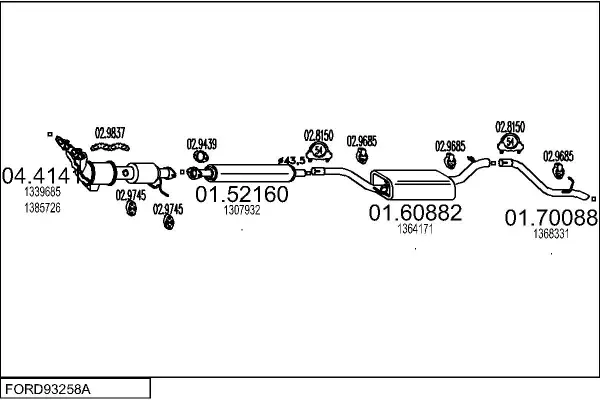 Изпускателна система MTS                 
