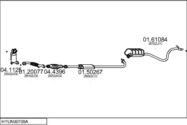 Изпускателна система MTS                 