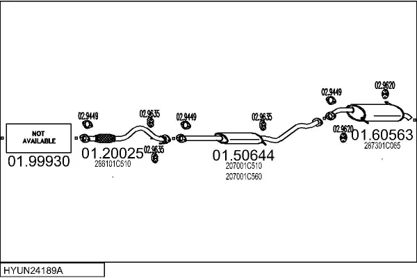 Изпускателна система MTS                 