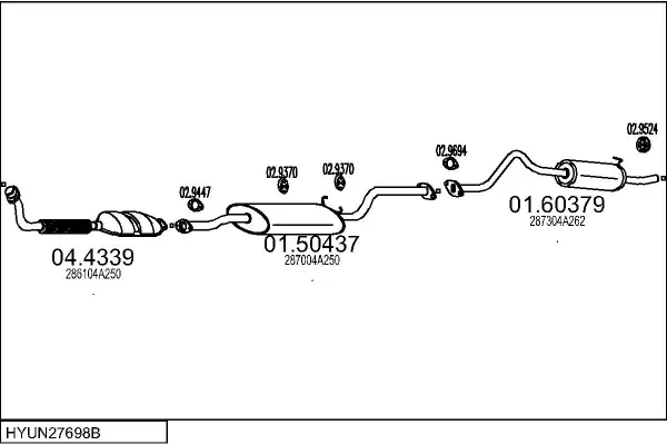 Изпускателна система MTS                 