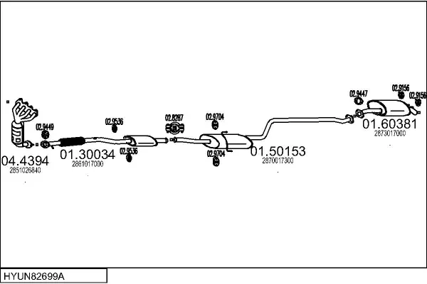 Изпускателна система MTS                 