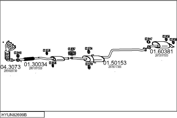Изпускателна система MTS                 