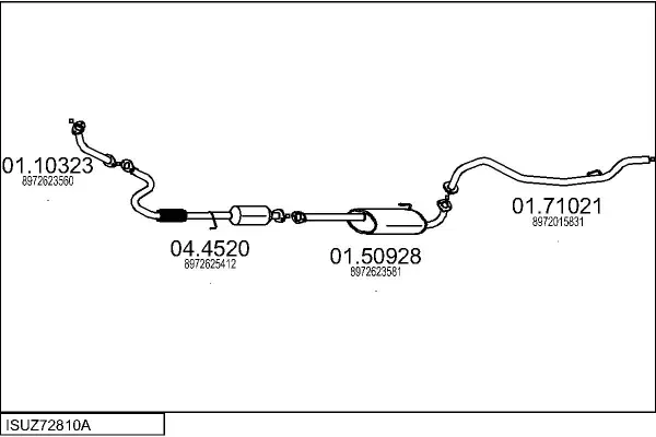 Изпускателна система MTS                 