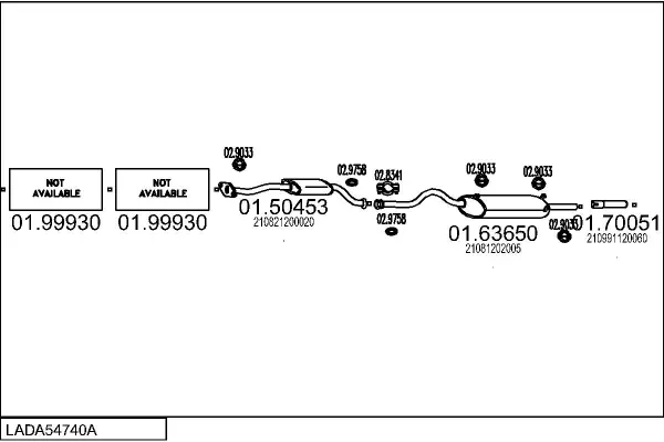 Изпускателна система MTS                 