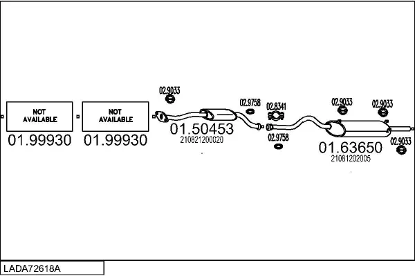 Изпускателна система MTS                 