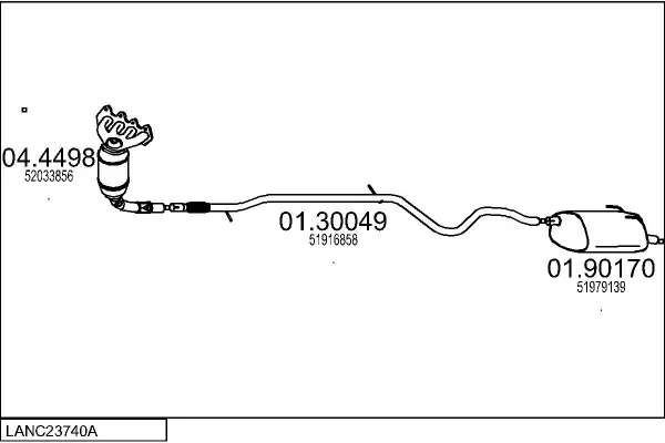 Изпускателна система MTS                 