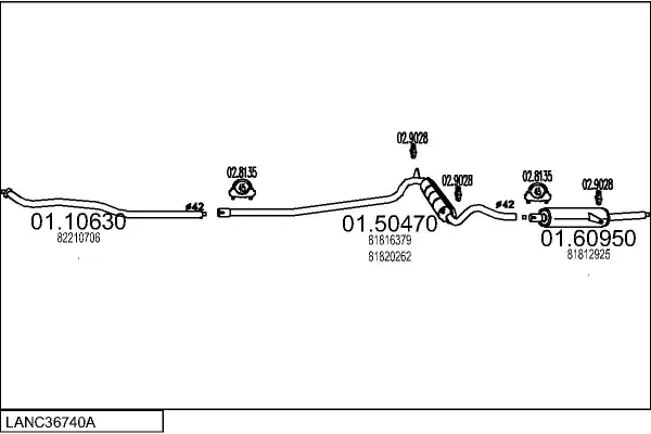 Изпускателна система MTS                 