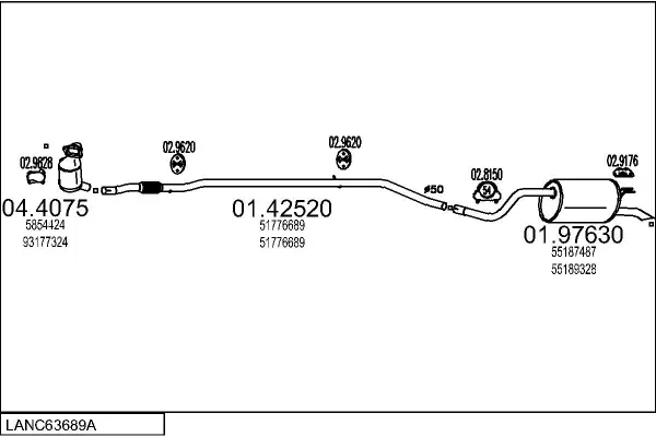 Изпускателна система MTS                 
