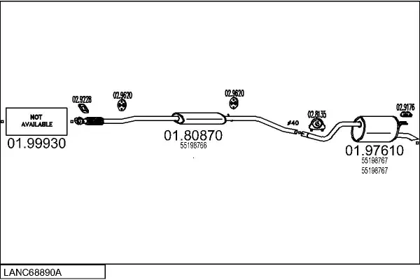 Изпускателна система MTS                 