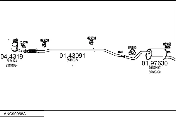 Изпускателна система MTS                 