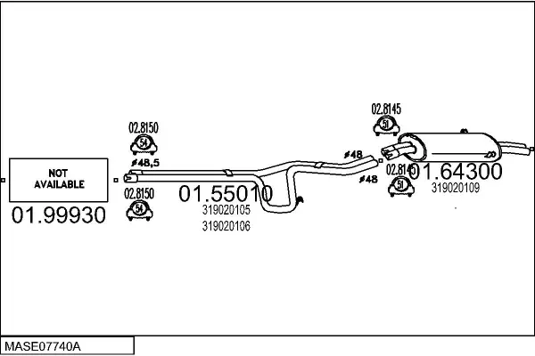 Изпускателна система MTS                 