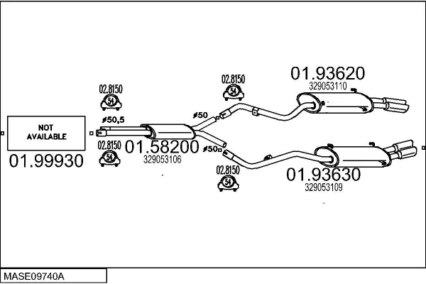 Изпускателна система MTS                 