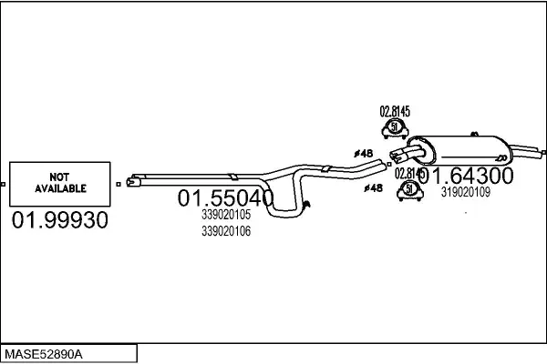 Изпускателна система MTS                 