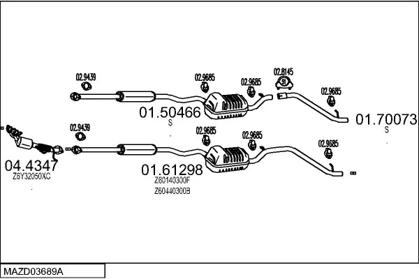 Изпускателна система MTS                 
