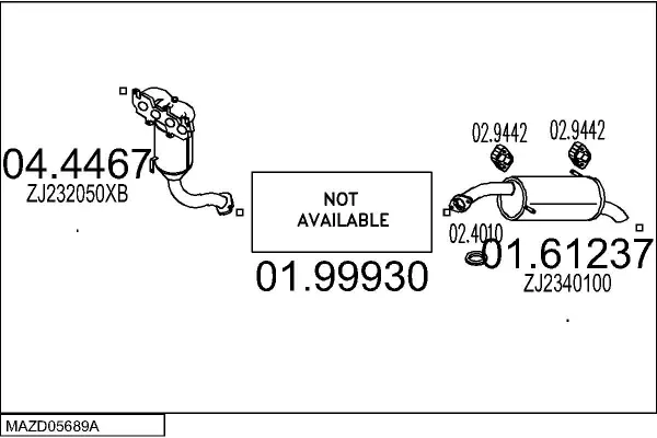 Изпускателна система MTS                 