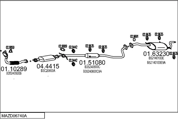 Изпускателна система MTS                 