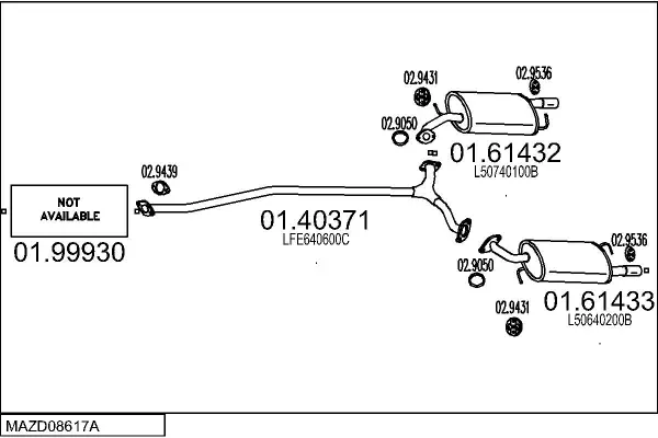Изпускателна система MTS                 