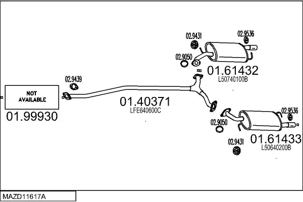 Изпускателна система MTS                 