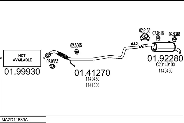 Изпускателна система MTS                 