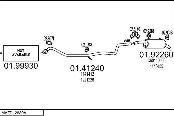 Изпускателна система MTS                 