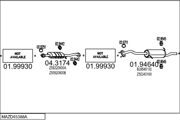 Изпускателна система MTS                 