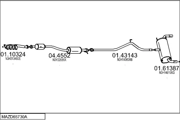 Изпускателна система MTS                 