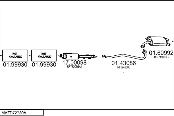 Изпускателна система MTS                 