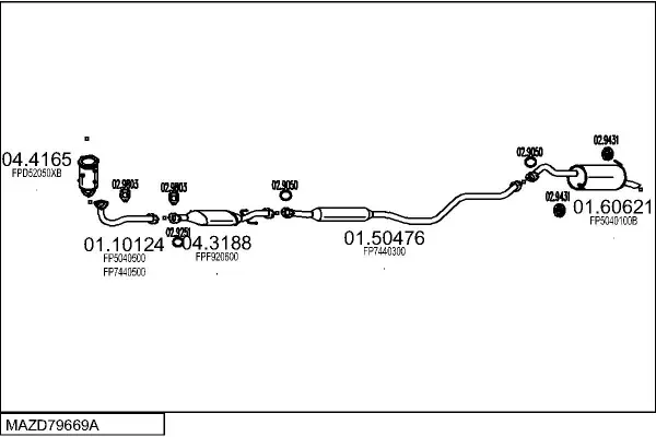 Изпускателна система MTS                 