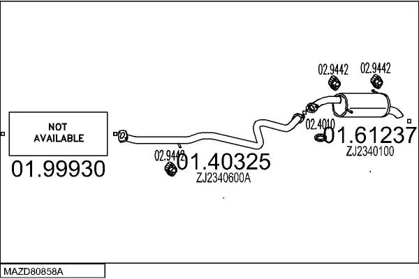 Изпускателна система MTS                 