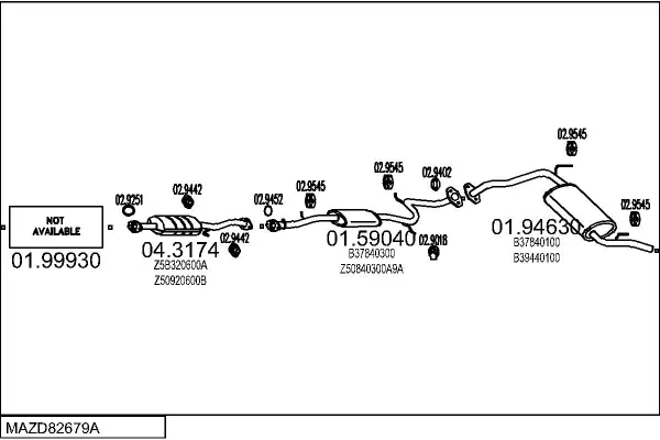 Изпускателна система MTS                 