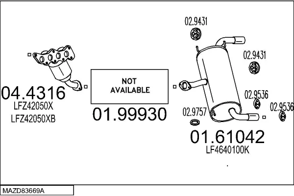 Изпускателна система MTS                 