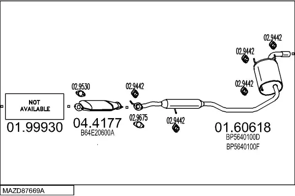 Изпускателна система MTS                 