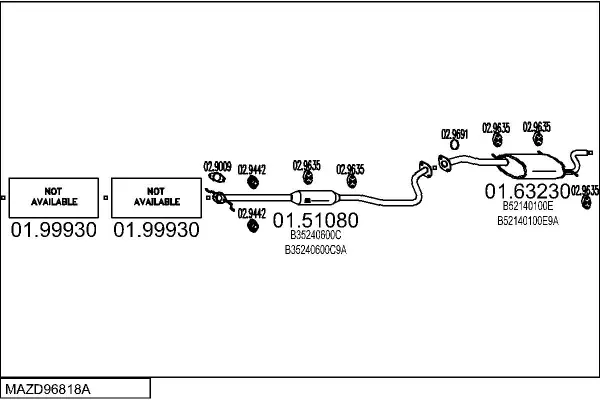 Изпускателна система MTS                 
