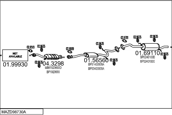 Изпускателна система MTS                 
