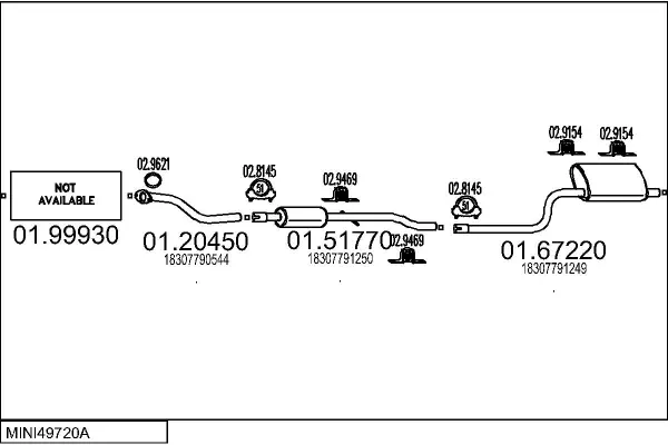Изпускателна система MTS                 