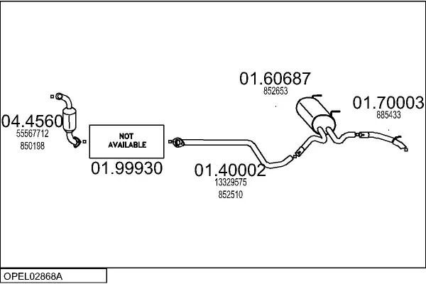 Изпускателна система MTS                 