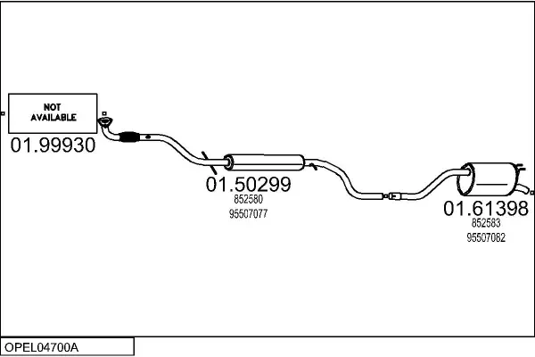 Изпускателна система MTS                 