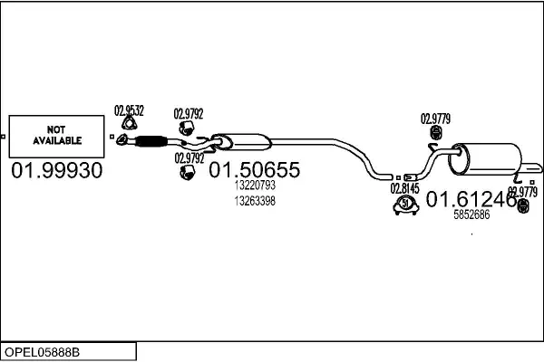 Изпускателна система MTS                 
