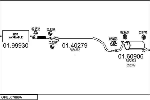Изпускателна система MTS                 