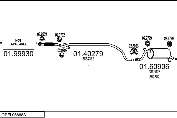 Изпускателна система MTS                 